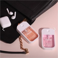 맥시멀라이프 x 새잎 휴대용 손소독제 뿌리는 살균 스프레이 미니 선물용 세트 핸드 세니타이저, 자몽, 1개