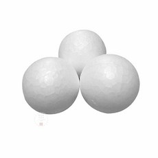 MN스치로폼공 흰색 100mm 전시