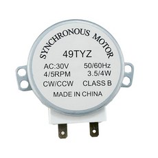 49TYZ NZ 전자 동기 회전 30V 반원형 모터 클래스 3W 트레이 레인지