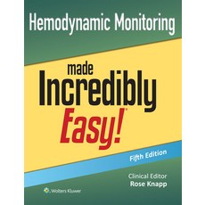 (영문도서) Hemodynamic Monitoring Made Incredibly Easy! Paperback, LWW, English, 9781975235956