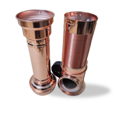 비엠지코리아 측향 이동식후드 테이블이동 로스터팬, 동도금측향, 1개