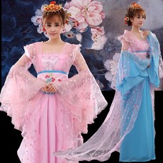 2019古裝仙女漢服武媚娘演出服唐朝貴妃公主仙女古裝服裝寫真包郵