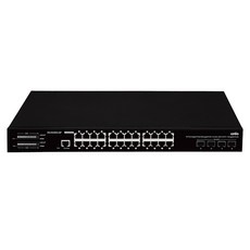 CERIO CS-2424XG-24P 24埠 Gigabit PoE 管理型網路交換器 內建450W電源, 1個