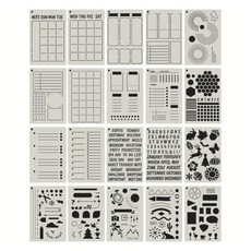 20 조각 저널 템플릿 스크래프트 도플링 프로젝트 D5 저널 노트북 그래픽과 호환 가능, 20개