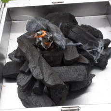 망그로브 가지 바베큐숯 검탄 마대 20kg, 일반바베큐숯20kg, 1개