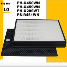 교체용 HEPA 및 활성탄 필터 PH-U450WN PH-U459WN PH-U289WT PS-R451WN 공기 청정기, [01] 옵션1