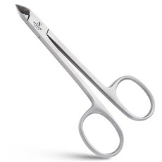 링이 달린 NIVICO 니퍼 10cm 5mm 팁 트리머 - 매니큐어 및 페디큐어 리무버 도구를 위한 새틴 피니시 포도상구 니퍼, 1개