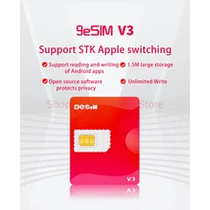 9esim V3 Esim-안드로이드 IOS iPhone 15 Pro Max 이동식 Euicc 변환기 5ber Estk Me 용 카드, 01 V3