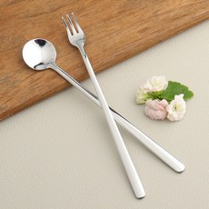 심플 롱스푼포크 미니롱스푼포크, 1개, 미니롱스푼1P