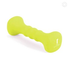 네오프렌 컬러 아령 1kg 라임