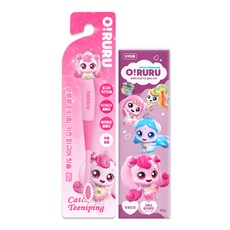 프린세스 캐치티니핑 오루루 피규어칫솔 + 고불소 치약, 1세트, 2개입, 하츄핑(6기)+고불소치약