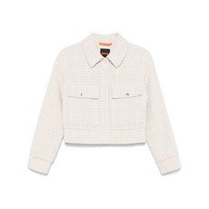 보스 인터우븐 디자인 재킷