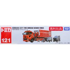 TOMICA 多美小汽車 No.121 市原市消防車 TM121A3, 1個
