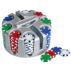 旋轉籌碼收納座 撲克牌遊戲配件, 多色, 1個