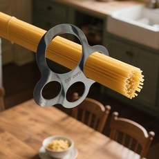 스파게티 파스타 계량기 분량 조절 도구 기계와 완벽하게 어울림 14인용 스테인리스 스틸 주방 걸이형 저장 용품