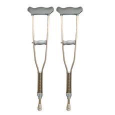 구일메디칼 목발 알루미늄 길이조절 의료용 국산 양쪽, 1세트, 다리 2개