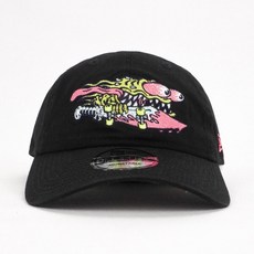New Era 940UNST Santacruz Slasher 棒球帽 潮流 黑 NE12277365, 1個, PCS