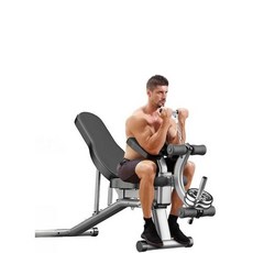 덤벨 벤치 벤치프레스 레그컬 홈트 다용도 운동기구, 럭셔리형 1인용 4개