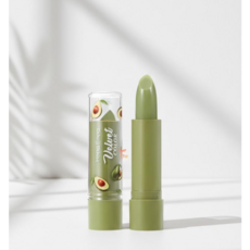 아보카도 비건 모이스처라이징 컬러 변경 립밤 립스틱 내추럴 컬러, 2개, 무색