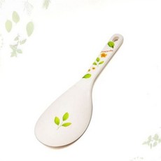 멜라민 밥 주걱 식당용 국자형 조리용 밥풀 안 붙는 주걱 주방용 밥솥용 내열