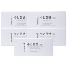 더메디닥터 멸균처리 페이스타올 일회용 순면 티슈 수건한번 더큰