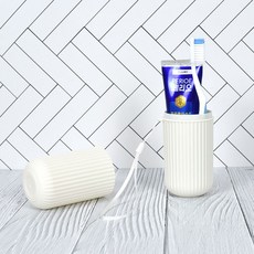 휴대용칫솔케이스 사무실 칫솔통 여행용 양치케이스 칫솔 치약 보관, 색상_민트