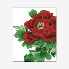 모모픽스페인팅 DIY명화그리기 60x75cm, WK14 목단꽃