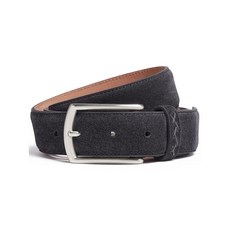 제냐 스웨이드 버클 벨트