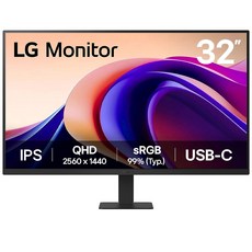 LG전자 QHD PC 모니터, 80cm, 32U631A QHD