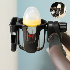 킥보드 웨건 컵홀더 개모차 전동차 핸드폰거치대 2in1, dopaming 유모차핸드폰컵홀더, 1개