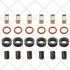 연료 인젝터 서비스 수리 키트 필터 Orings 씰 DODGE MITSUBISHI PLYMOUTH 용 195500-2080 INP-051 FJ128, 04 6 SET