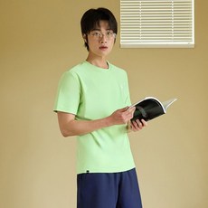 아레나 365 남성 반팔 래쉬가드 상의 릴렉스핏 비치 수영복 A5BM1RR41 애플그린 2001부평점