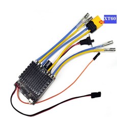 양방향 브러시 ESC 30A 40A 2개 세트 RC 탱크 보트 혼합 제어 장치, 1PCS 30A XT60