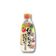 S&B 愛思必 生蒜蔥薑蒜末調味醬 日式風味 天然食材, 1個, 蔥薑蒜醬, 160g