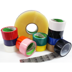 OPP顏色膠帶 強力封箱膠帶 不易翹邊 工業/宅配/包裝適用, 1個, 48MM*80M,紅黃綠藍橘棕黑白 (備註顏色)