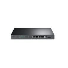 TP-LINK TL-SG1218MPE 18埠 Gigabit 簡易智慧型交換器 POE 交換機, 1個, 促銷(領券8折)