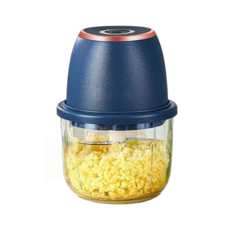 HUIBER 食物調理機, 350ML藍色加厚玻璃杯+陞級6葉刀