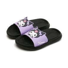 산리오 슬리퍼 쿠로미 퍼플 슬리퍼