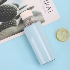 316 스테인리스 보온보냉 차망 분리 텀블러 450ml 화이트 450ML, B. 콜드브루 컵  하늘색, A. 450ml, 1개