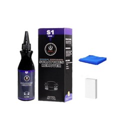 자동차 스크래치 제거 키트 - 자동차 트럭 및 SUV용 빠른 수리 페이스트 광택제 (120g) | 어플리케이터 스펀지 극세사 천 포함 쉬운 페인트 복원, 1개