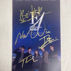 泰劇 F4 Thailand 男演員親筆簽名照, 1個, 4