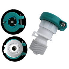 원터치 수도 연결구 호스 분배기 커넥터 수도꼭지 연결구 주방 물호스 잠금형 클램프 시스템 조리개 다용도