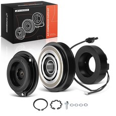 A-Premium Air Conditioner AC Compressor Clutch Kit Compatible with BMW E53 Series X5 2000-2001 4.4, A-Premium Air Conditioner AC C
