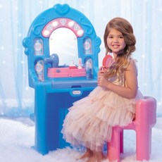 little tikes 冰雪公主化妝台 益智玩具 兒童學習玩具, 1個