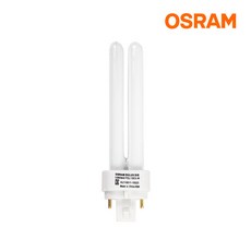오스람 삼파장 콤팩트 형광램프 4핀 DULUX D/E 26W/865, 26W-주광색(하얀빛-865), 1개