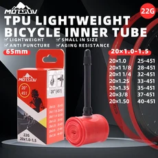 초경량 TPU 도로 MTB 자전거 내부 튜브 16inch18 "20" 22 26 "27.5" 29 "45/65MM 프랑스어 밸브 타이어 부, 01 프레스타 밸브, 01 China Mainland, 25 20inch(451)65mm