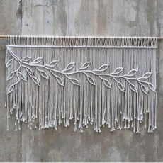 북유럽 스타일 수제 태피스트리 벽 펜던트 문 실 커튼 홈 인테리어 상단 패브릭 벽걸이 벽장식 월데코 마크라메장식 보헤미안인, z348,120x100cm