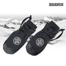 브렌스 네오프렌 스키스노우보드 방한 벙어리 스키장갑, 1개