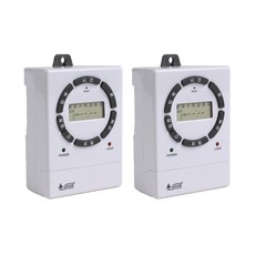 서준전기 24시간 일주일 디지털 타이머 타임 스위치 간판 SJD-R16 SJD-R16 1W 1로, 2개