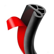 賀野市集 車門防撞隔音條 J D型 5米 隔音膠條 防撞橡膠條 隔音條 氣密 防噪音 降低風切 通用型 引擎室 後廂蓋, 1個